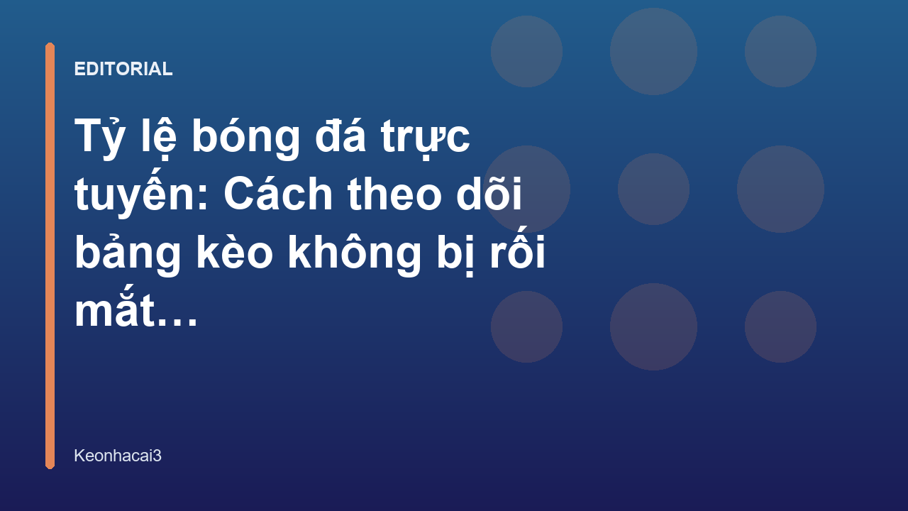 Bảng tỷ lệ bóng đá trực tuyến trên màn hình máy tính